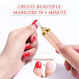 5 In 1 Rechargeable Flawless Salon Nail Finishing Touch - Buy Online in Pakistan at Cosmia.pk