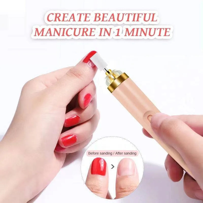 5 In 1 Rechargeable Flawless Salon Nail Finishing Touch - Buy Online in Pakistan at Cosmia.pk