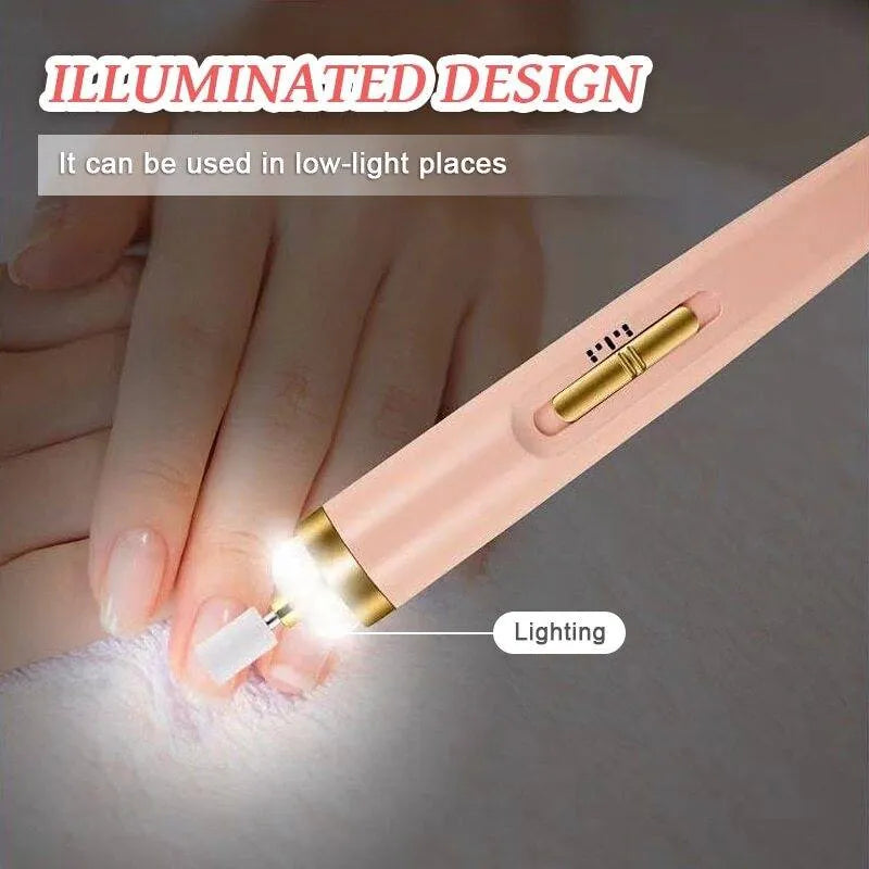 5 In 1 Rechargeable Flawless Salon Nail Finishing Touch - Buy Online in Pakistan at Cosmia.pk