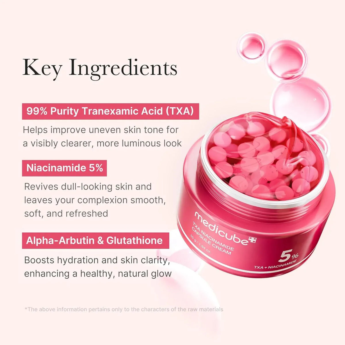 Medicube TXA Niacinamide Capsule Cream - 55 g - Buy Online in Pakistan at Cosmia.pk