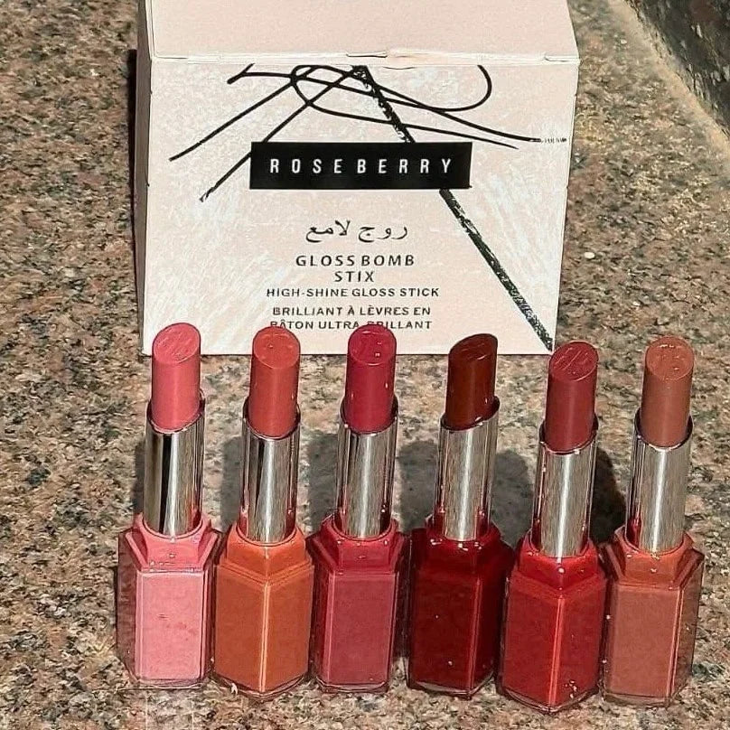 Rose Berry Glossy Bomb Lipsticks - Buy Online in Pakistan at Cosmia.pk