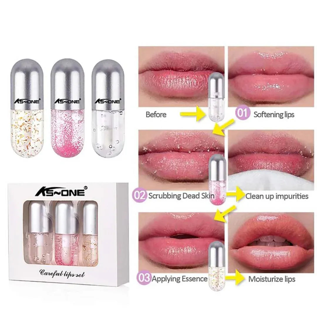 KS One of the Amazing Edition Silver 3Pcs Lip Oil - Buy Online in Pakistan at Cosmia.pk