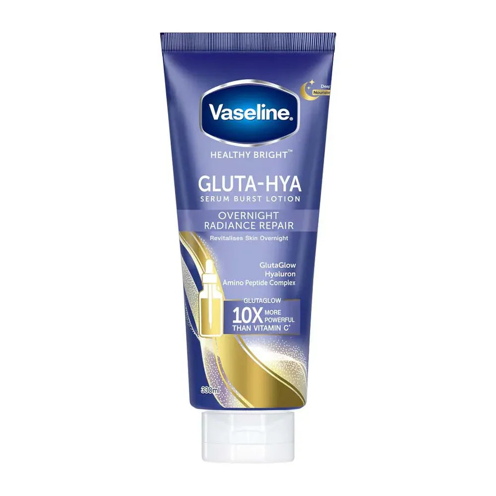 Vaseline Gluta-Hya Serum Burst Lotion Over Night Radiance Repair - Made in Thailand - Buy Online in Pakistan at Cosmia.pk