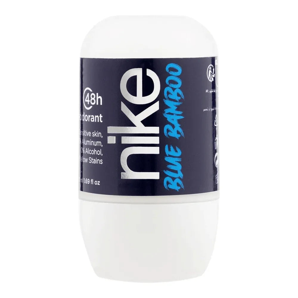 Nike Blue Bamboo Man Deodorant Roll On -50ml - Buy Online in Pakistan at Cosmia.pk