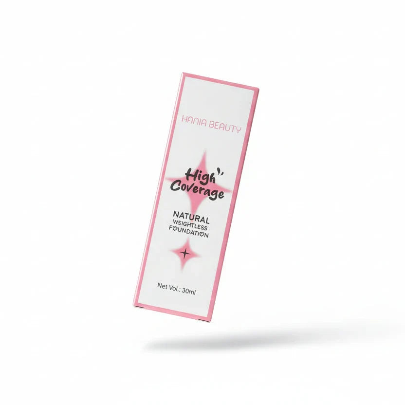 Hania Beauty High Coverage Foundation - 30ml - Buy Online in Pakistan at Cosmia.pk