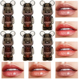 Miss Lara Cute Korean Black Bear Lip Gloss Shade - Buy Online in Pakistan at Cosmia.pk