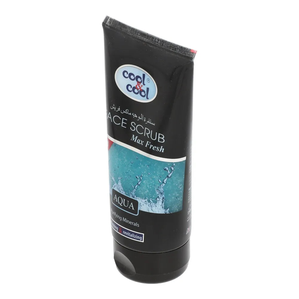 Cool & Cool Aqua Max Fresh Face Scrub for Men - Buy Online in Pakistan at Cosmia.pk