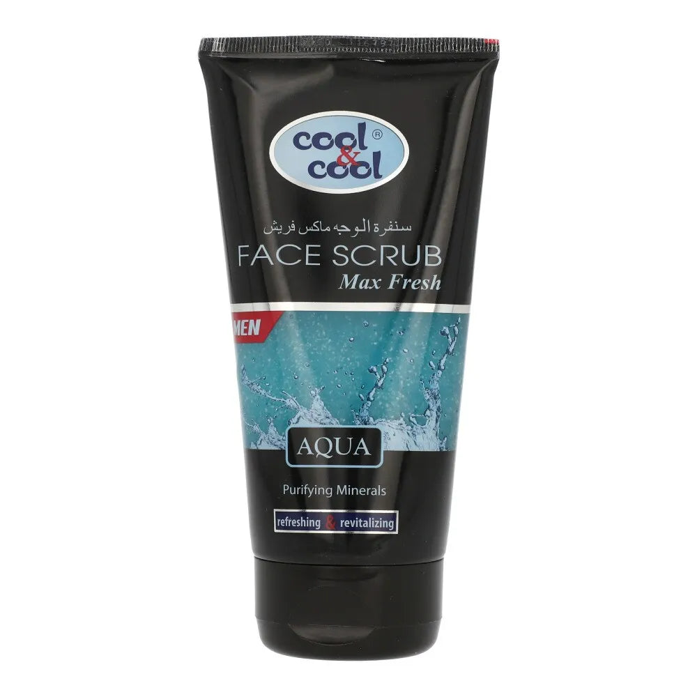 Cool & Cool Aqua Max Fresh Face Scrub for Men - Buy Online in Pakistan at Cosmia.pk