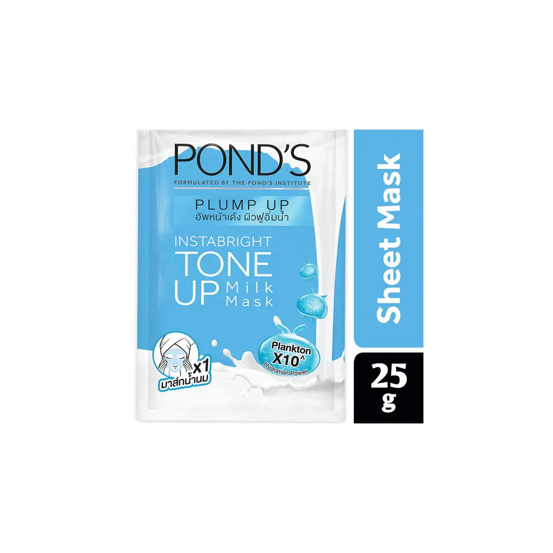Pond’s Plump Up Insta bright Tone Up Milk Mask - 25g - Buy Online in Pakistan at Cosmia.pk