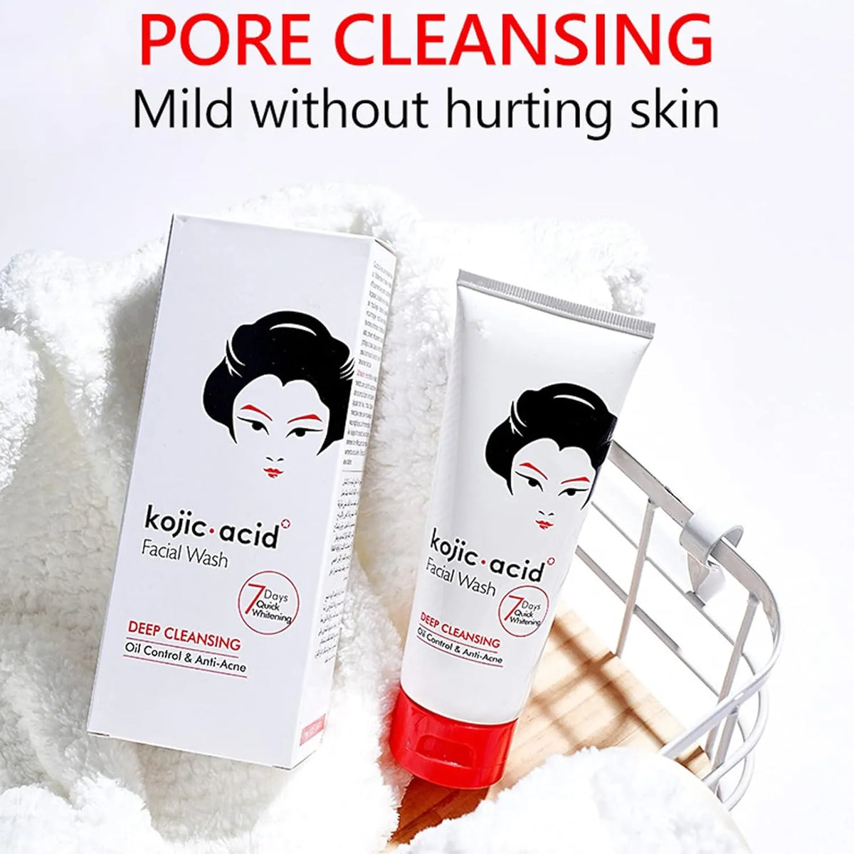 Kojic Acid Facial Wash-100g - Buy Online in Pakistan at Cosmia.pk