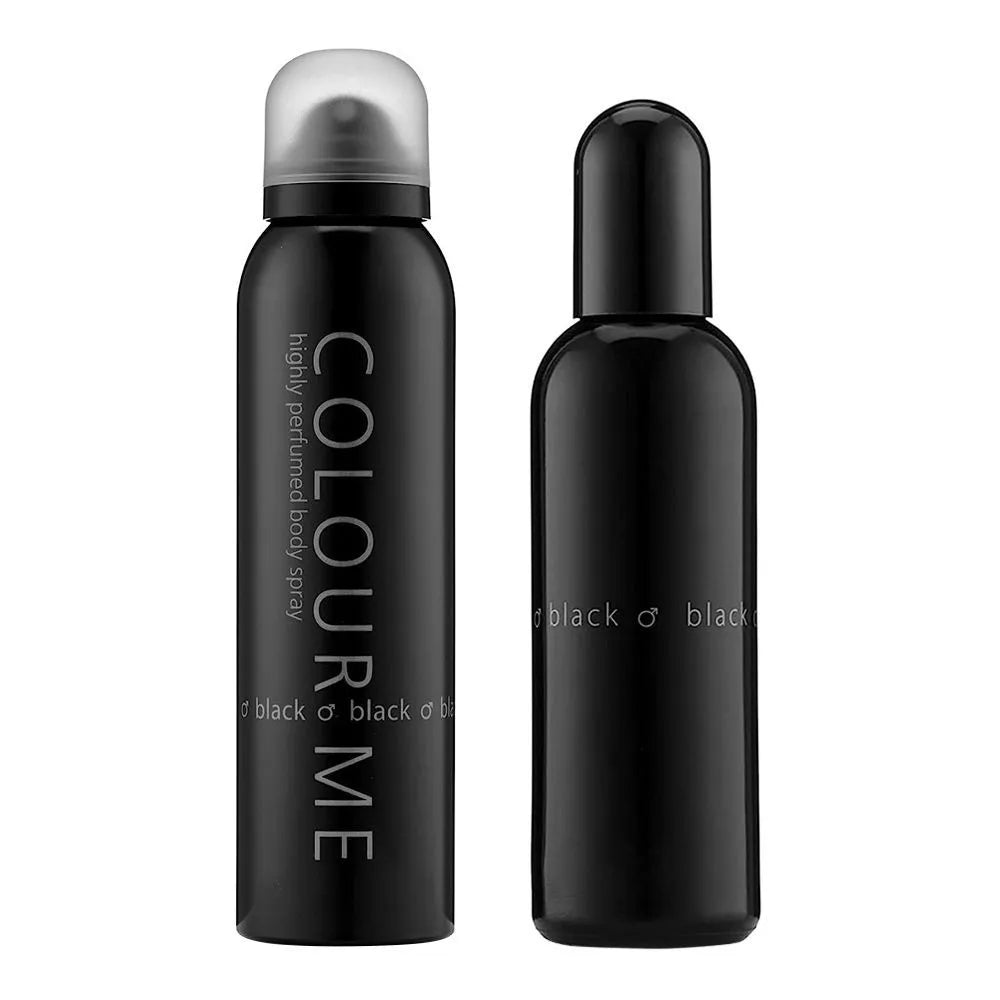 Milton Lloyd Color Me Black Homme Set For Men, Eau De Toilette, 90ml - Buy Online in Pakistan at Cosmia.pk