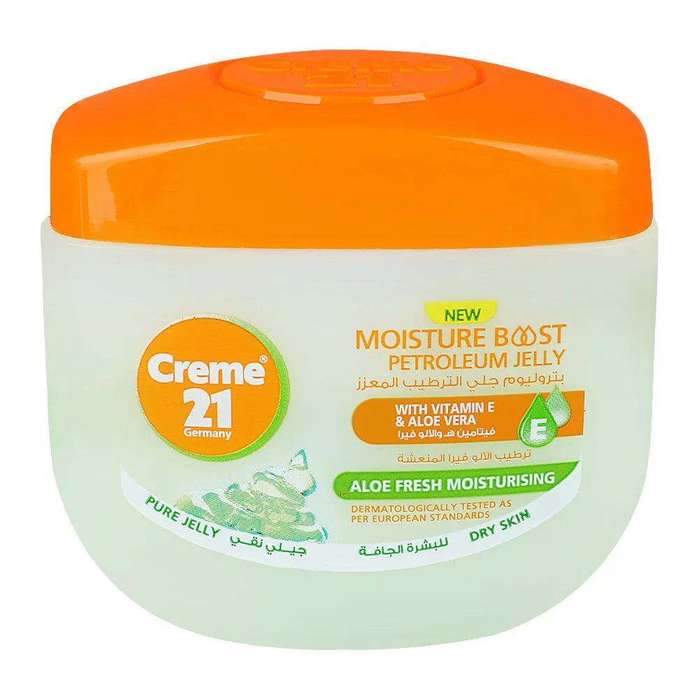 Creme 21 Moisture Boost Aloe Fresh Moisturizing Petroleum Jelly - Buy Online in Pakistan at Cosmia.pk