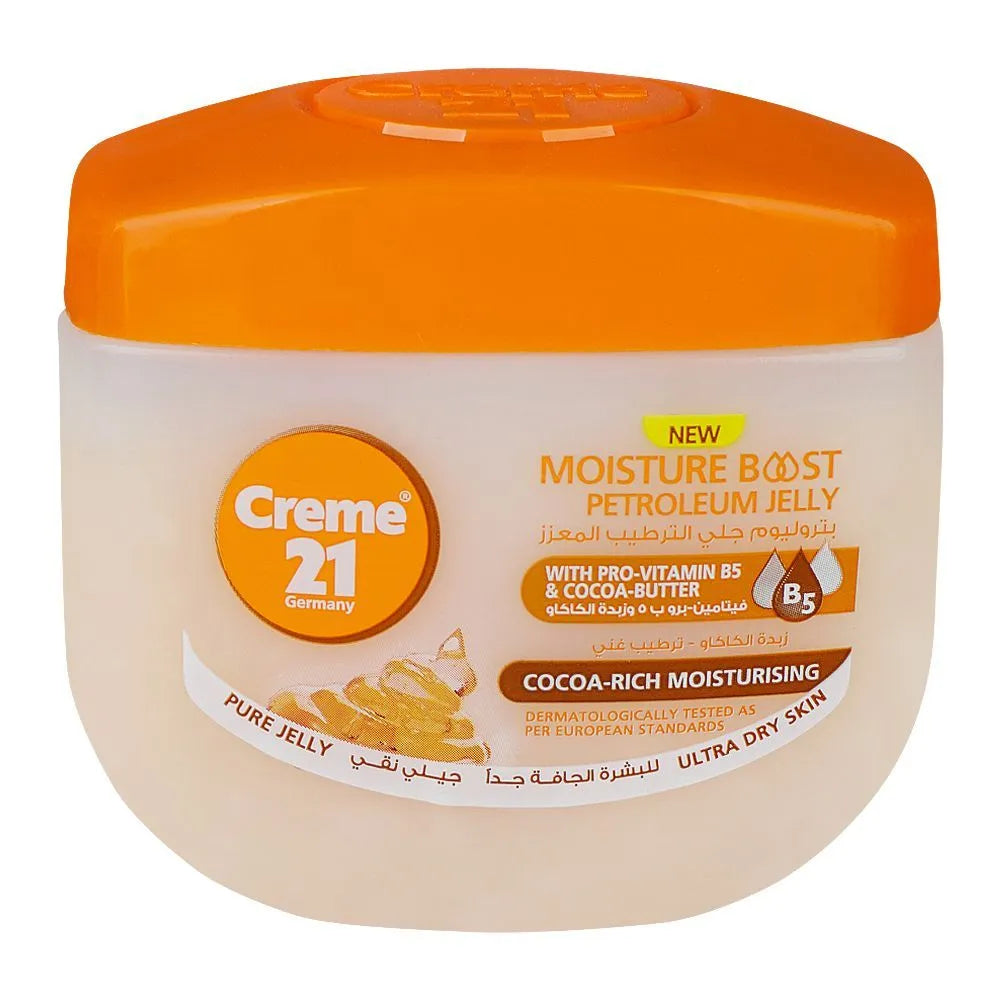 Creme 21 Moisture Boost Cocoa-Rich Moisturizing Petroleum Jelly - Buy Online in Pakistan at Cosmia.pk