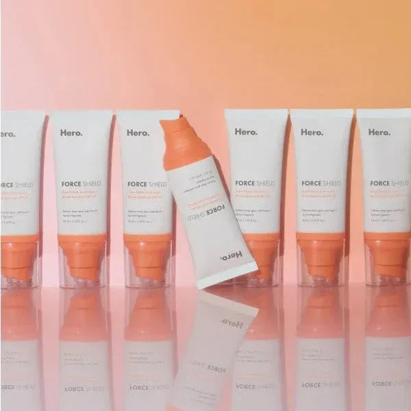 Hero Cosmetics Force Shield Superbeam Sunscreen – Apricot SPF- 30 - Buy Online in Pakistan at Cosmia.pk