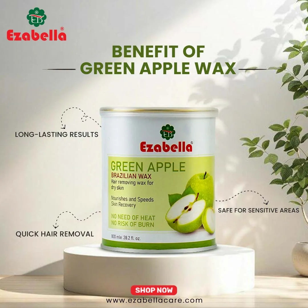 Ezabella Apple Green Liposoluble Hair Removing Wax - Buy Online in Pakistan at Cosmia.pk