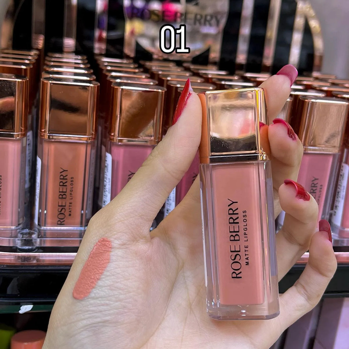 Rose Berry Matte Lip Gloss - Buy Online in Pakistan at Cosmia.pk