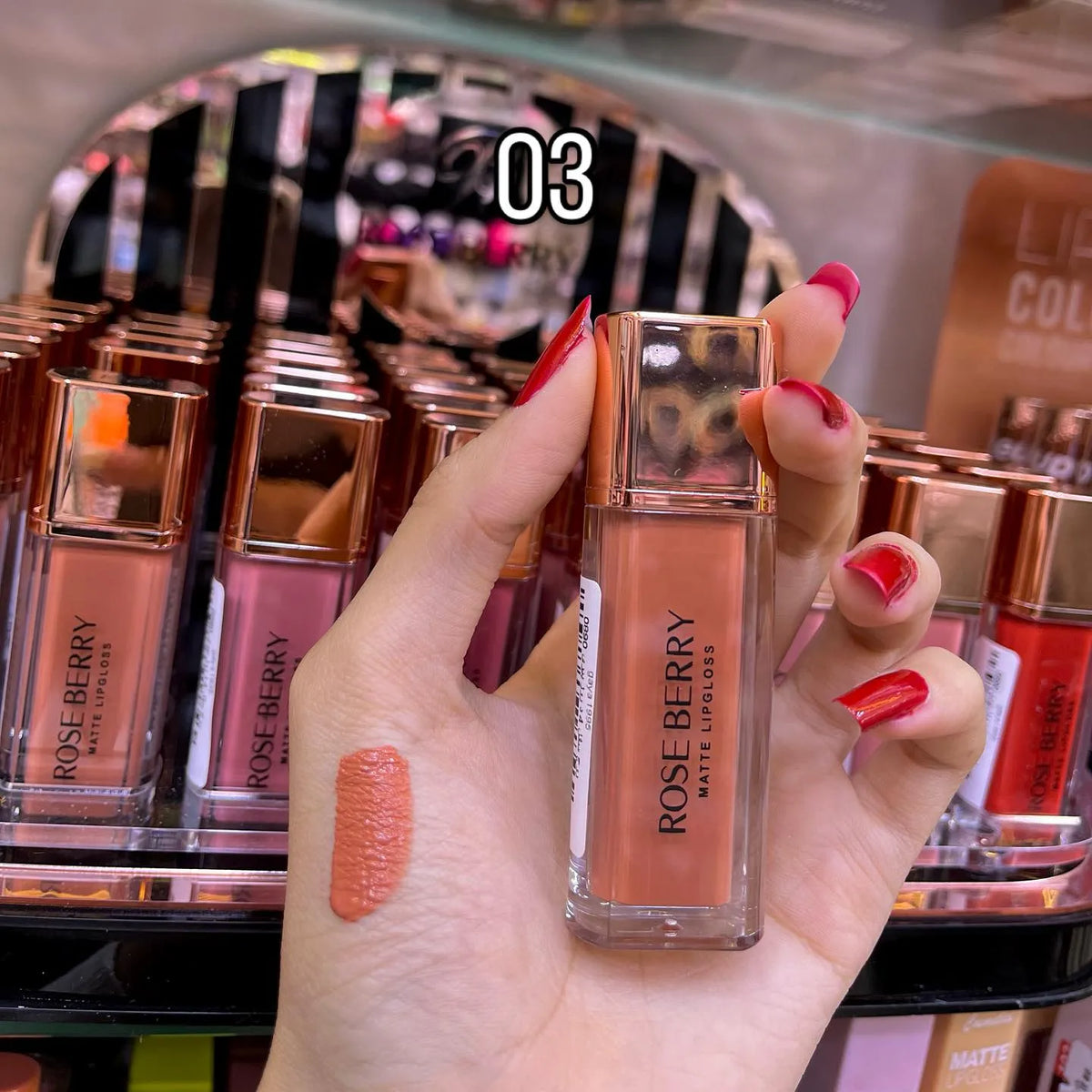 Rose Berry Matte Lip Gloss - Buy Online in Pakistan at Cosmia.pk