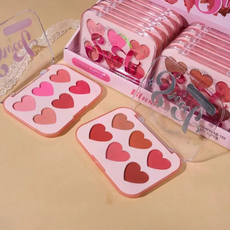 HUDAMOJI Heart Blusher Kit - Buy Online in Pakistan at Cosmia.pk