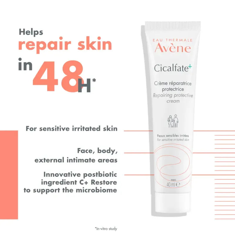 Avene Cicalfate+ Restorative Protective cream - 40ml - Buy Online in Pakistan at Cosmia.pk