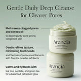 Arencia Fresh Green Rice Mochi Cleanser - 120g - Buy Online in Pakistan at Cosmia.pk