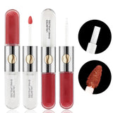 LAREEN Pack 3 Pcs Ranndom Shades Clear Pink Double Headed Transparent Plumping Lip Gloss+Lip liner - 6ml - Buy Online in Pakistan at Cosmia.pk