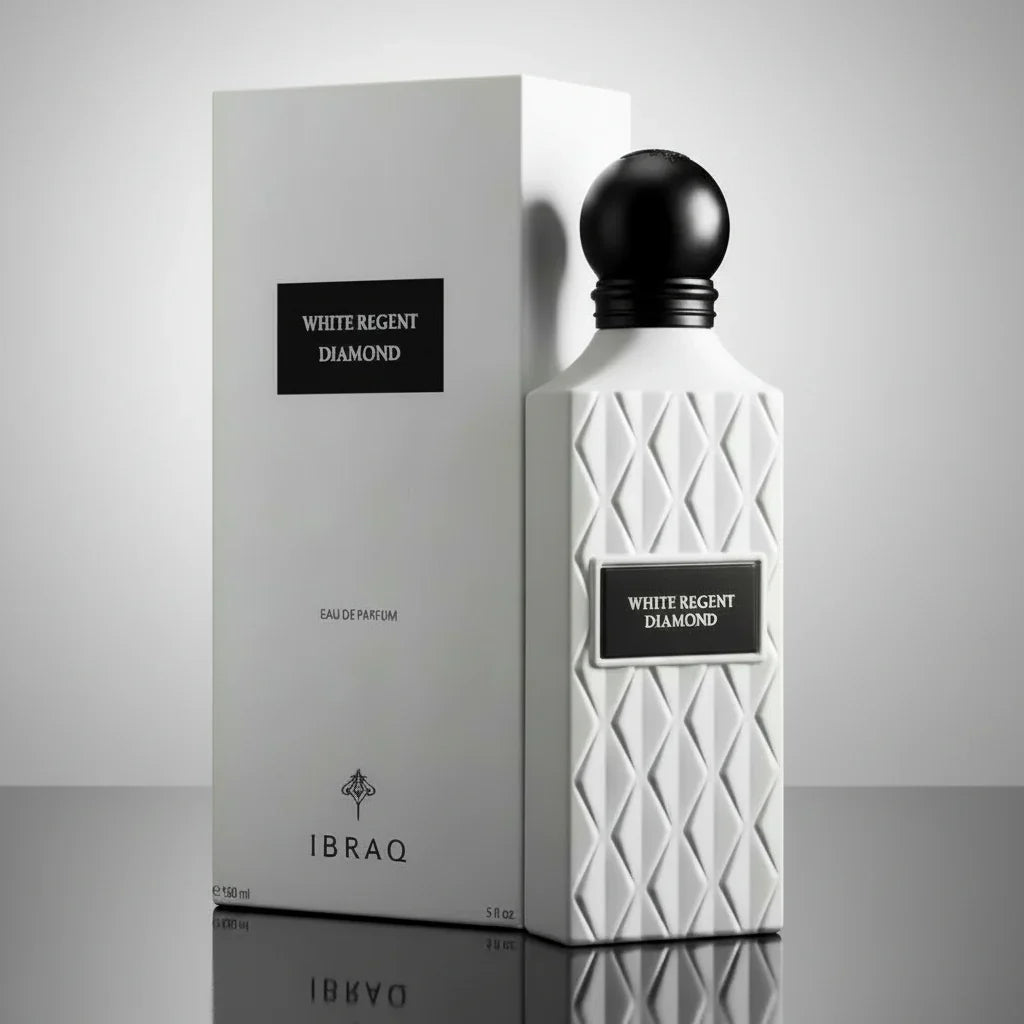 Ibraq White Regent Diamond Eau de Parfum by Ibrahim Al Qurashi – 200ml - Buy Online in Pakistan at Cosmia.pk