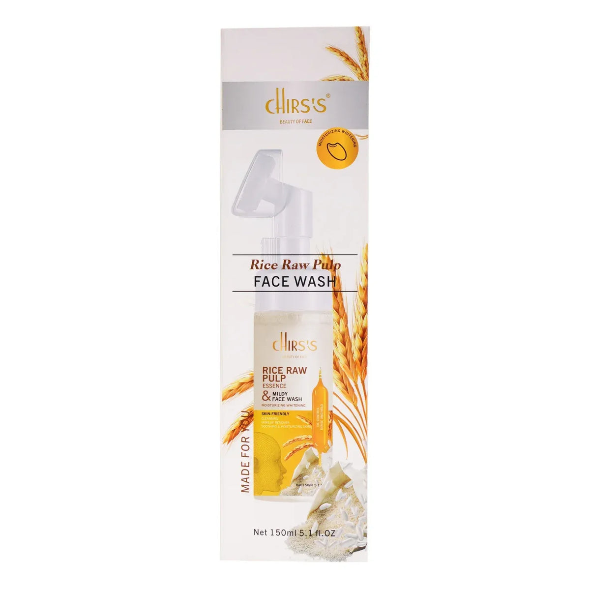 Chirs's Rice Raw Pulp Essence Face Wash – 150ml - Buy Online in Pakistan at Cosmia.pk