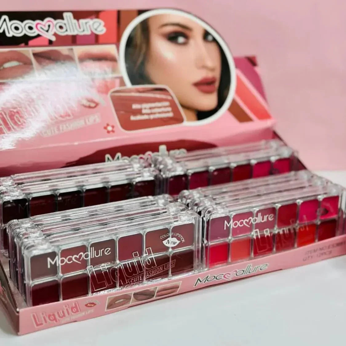 Mocallure Matte Cream Lipstick Palette - 12 Colors - Buy Online in Pakistan at Cosmia.pk