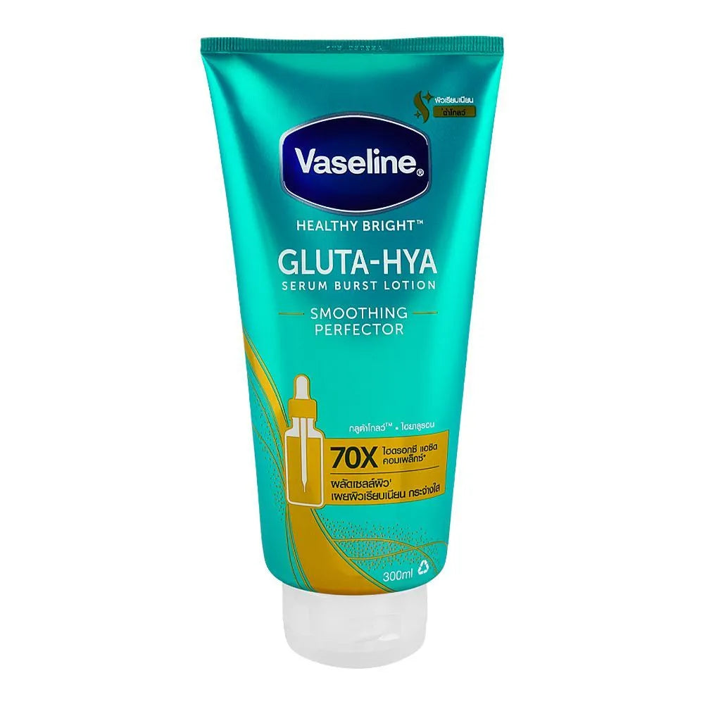 Vaseline Gluta-Hya Serum Burst Lotion Smoothing Perfector - 300ml - Buy Online in Pakistan at Cosmia.pk