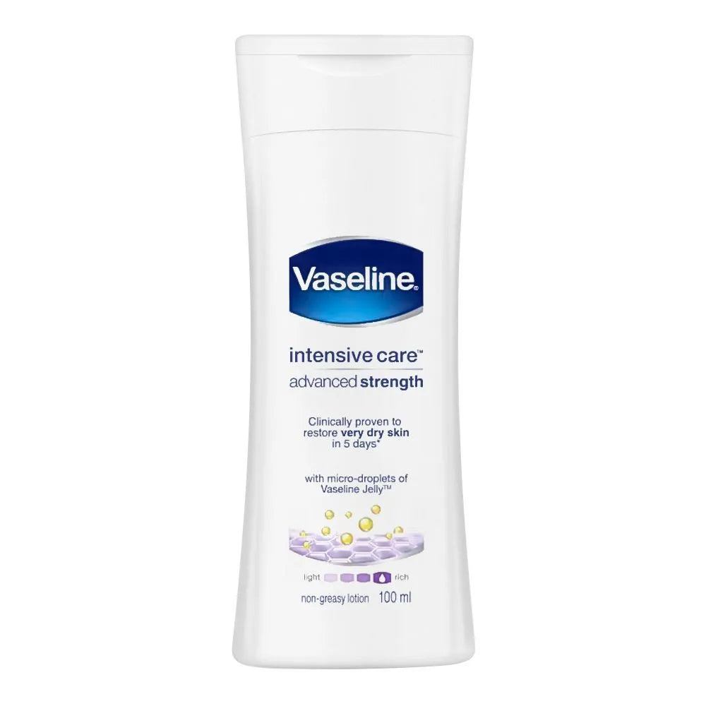 Vaseline Intensive Care Advanced Strength Body Lotion - 100ml - Buy Online in Pakistan at Cosmia.pk