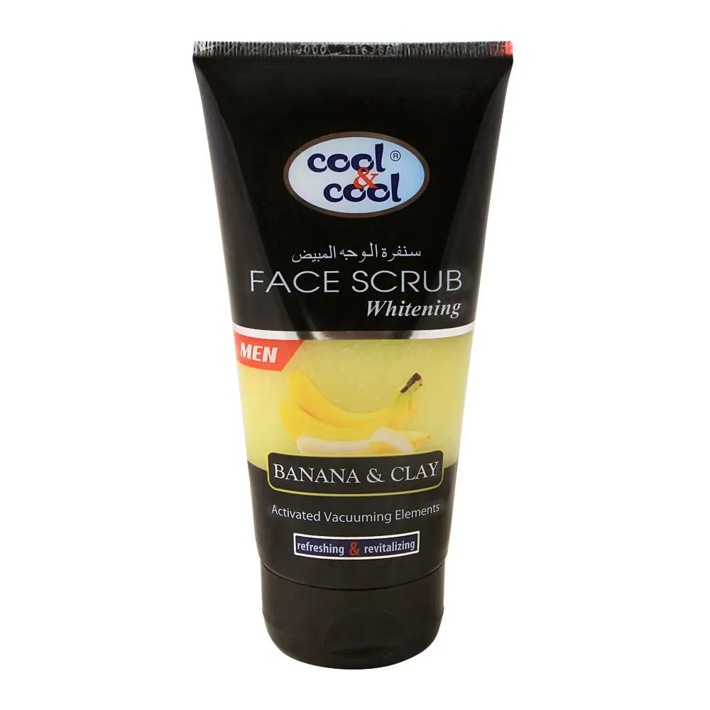 Cool & Cool Men Banana & Clay Whitening Face Scrub - Buy Online in Pakistan at Cosmia.pk