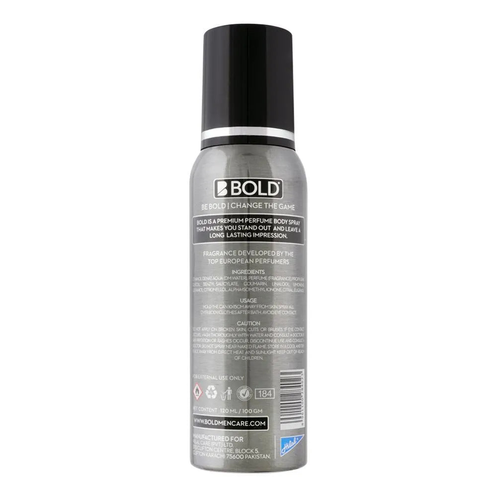 Bold Allure Perfumed Body Spray - 120ml - Buy Online in Pakistan at Cosmia.pk