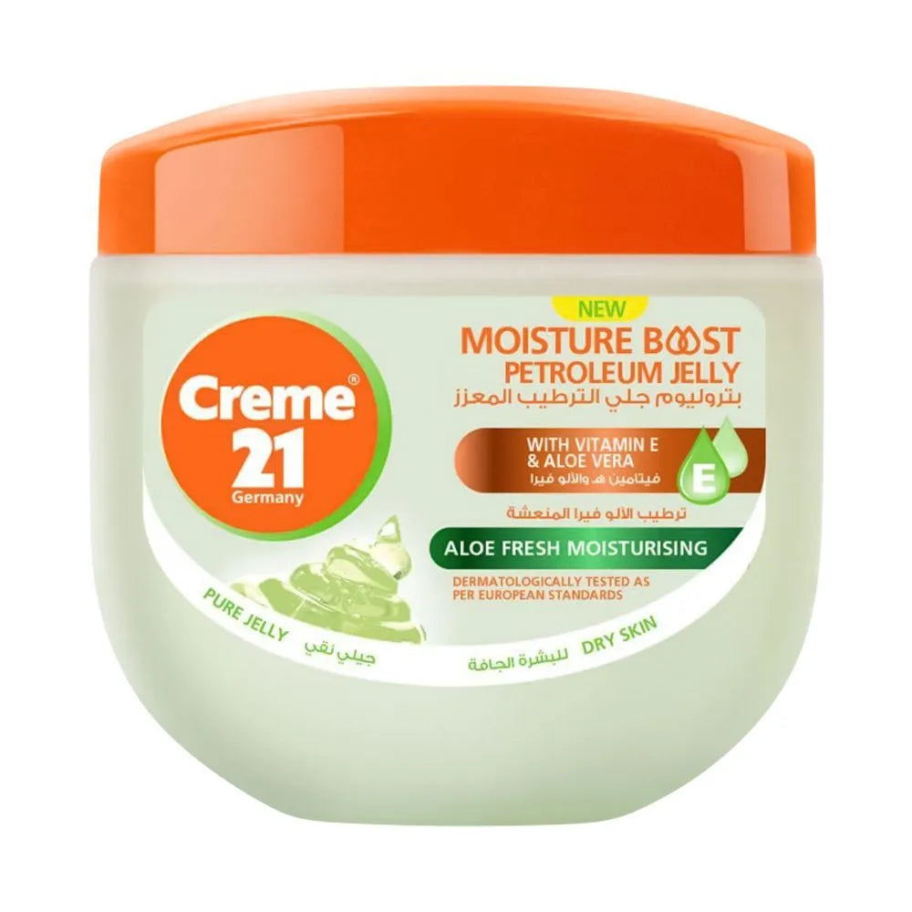 Creme 21 Moisture Boost Aloe Fresh Moisturizing Petroleum Jelly - Buy Online in Pakistan at Cosmia.pk
