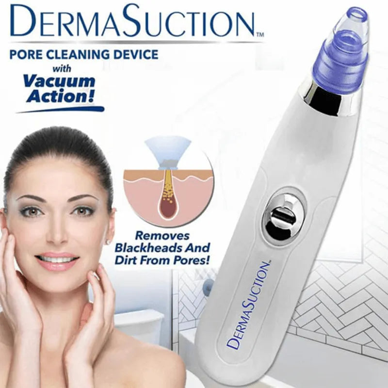 DermaSuction Cell Operated Blackhead Remover with 4 Suction Heads - Buy Online in Pakistan at Cosmia.pk