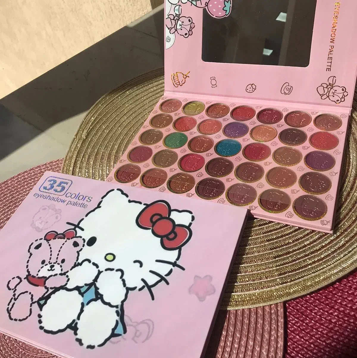 Hello Kitty 35 Colors Eyeshadow Palette - Buy Online in Pakistan at Cosmia.pk