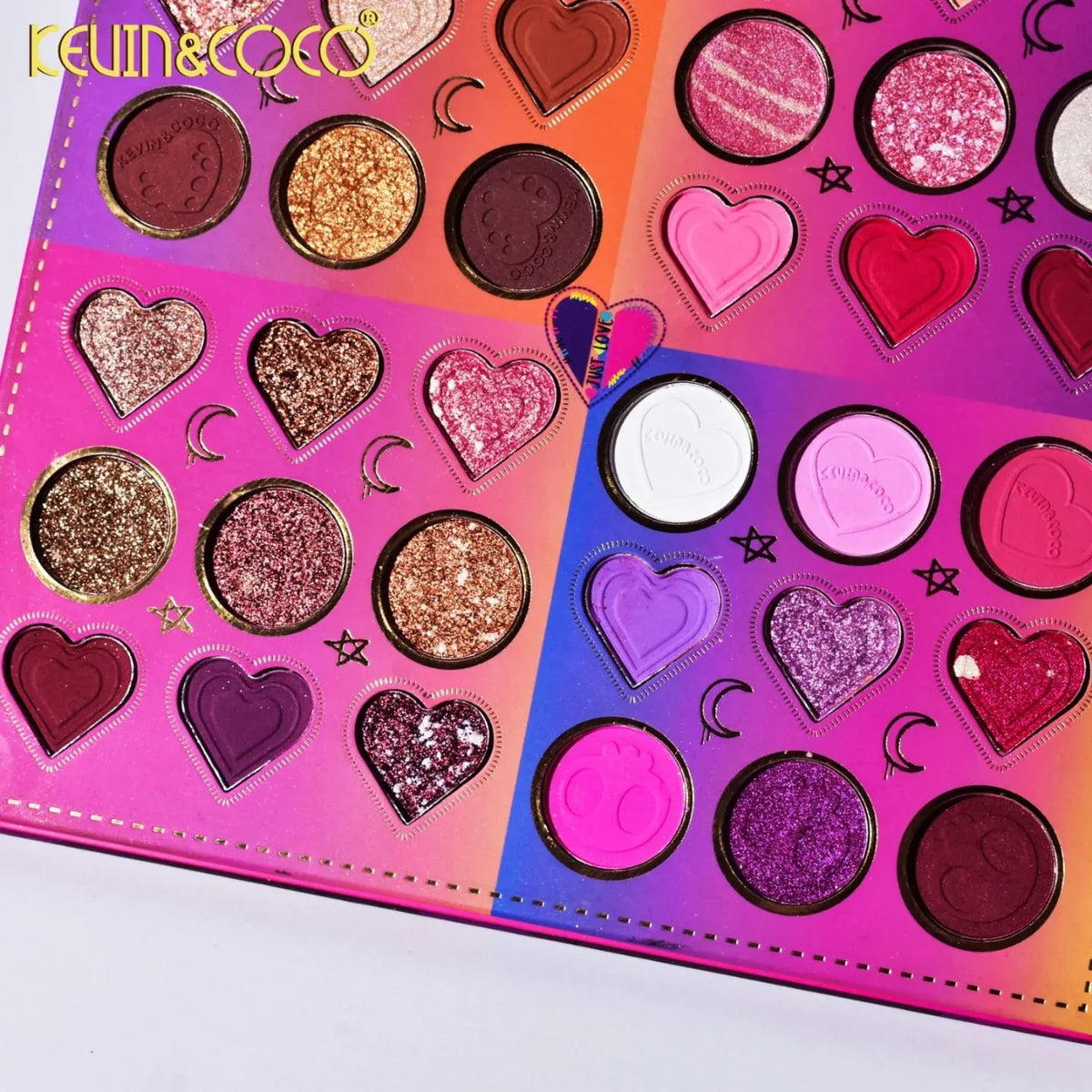Kevin & Coco Halloween 76 Colors Eyeshadow Palette - Buy Online in Pakistan at Cosmia.pk