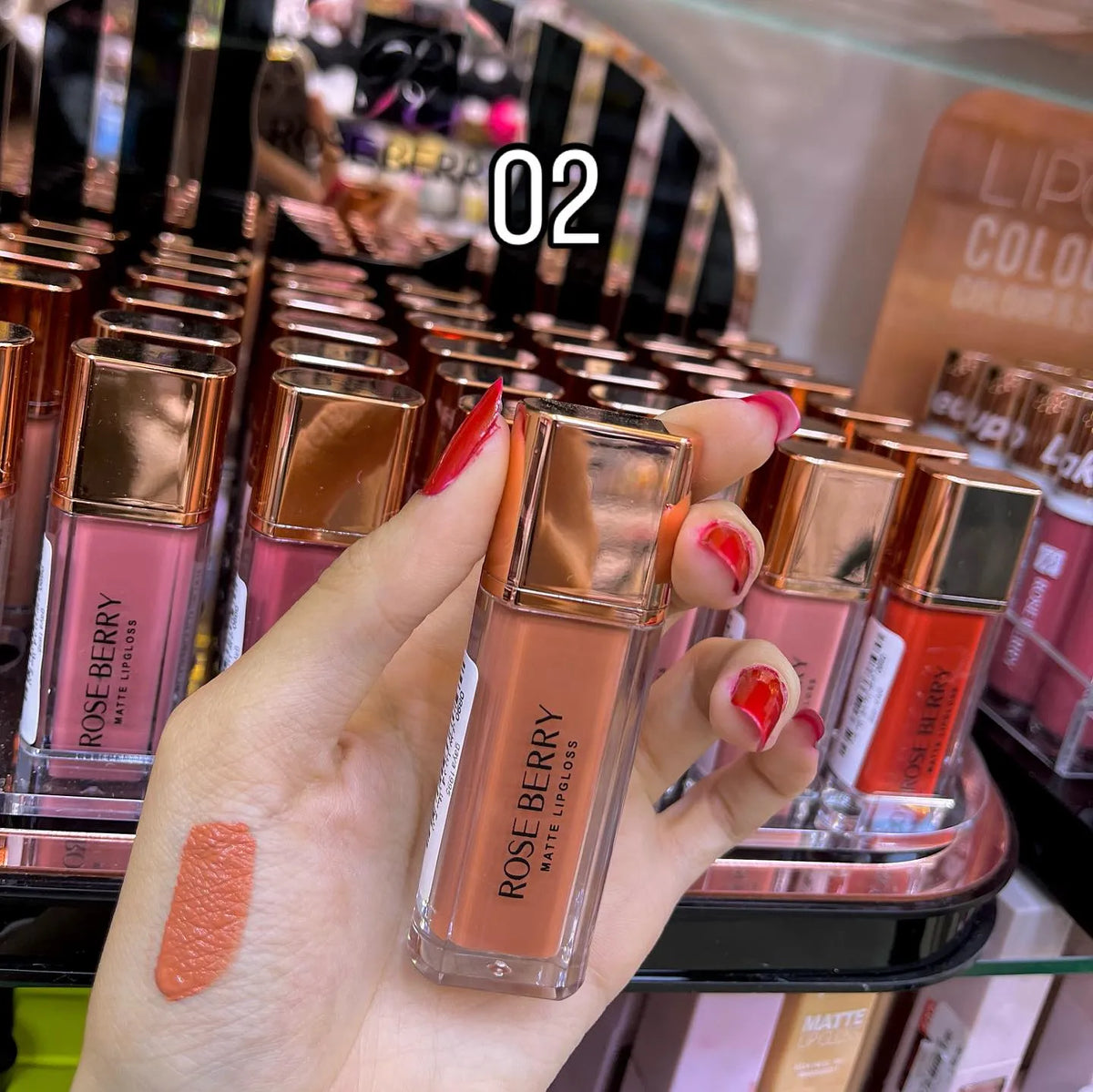 Rose Berry Matte Lip Gloss - Buy Online in Pakistan at Cosmia.pk