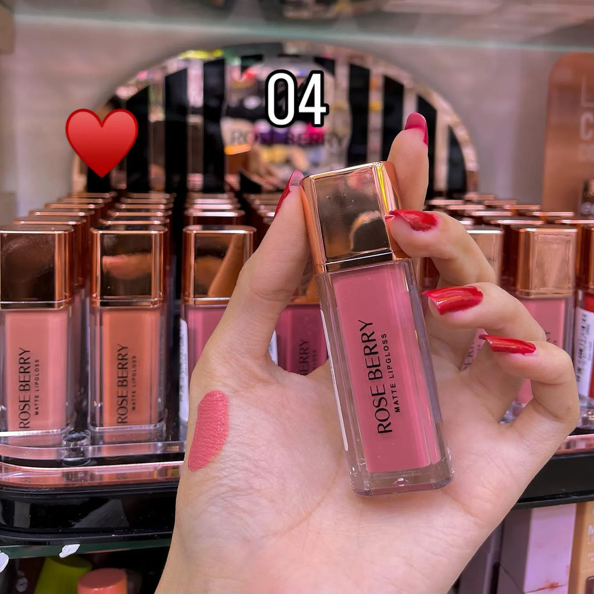 Rose Berry Matte Lip Gloss - Buy Online in Pakistan at Cosmia.pk