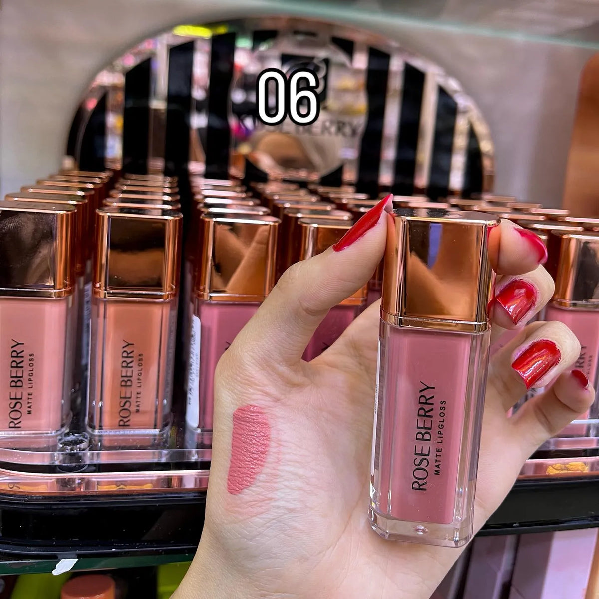 Rose Berry Matte Lip Gloss - Buy Online in Pakistan at Cosmia.pk
