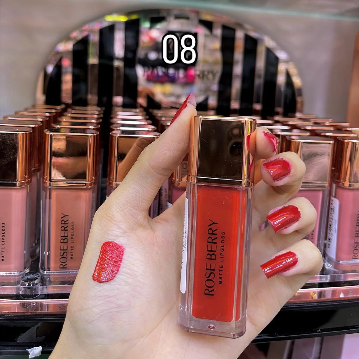 Rose Berry Matte Lip Gloss - Buy Online in Pakistan at Cosmia.pk