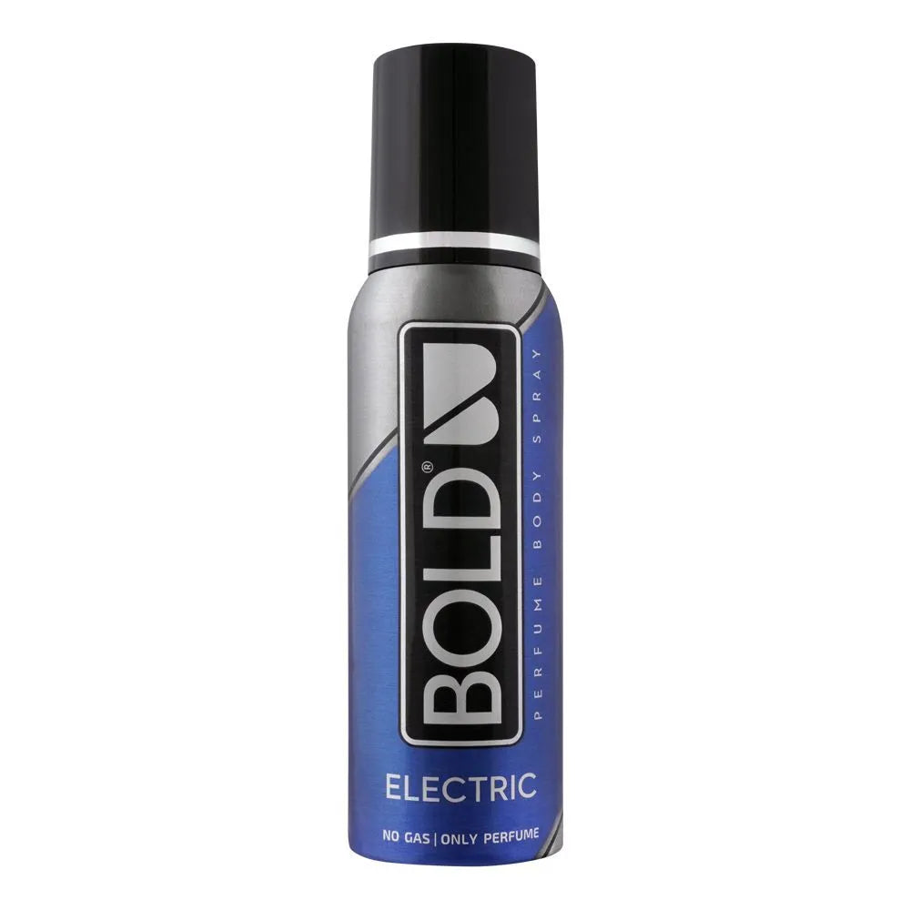 Bold Electric Perfumed Body Spray - 120ml - Buy Online in Pakistan at Cosmia.pk