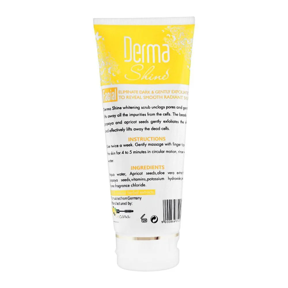 Derma Shine Brightening Scrub - 200g - Buy Online in Pakistan at Cosmia.pk
