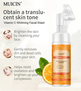 MUICIN - Vitamin C Bubble Foaming Facial Cleanser - 150ml - Buy Online in Pakistan at Cosmia.pk