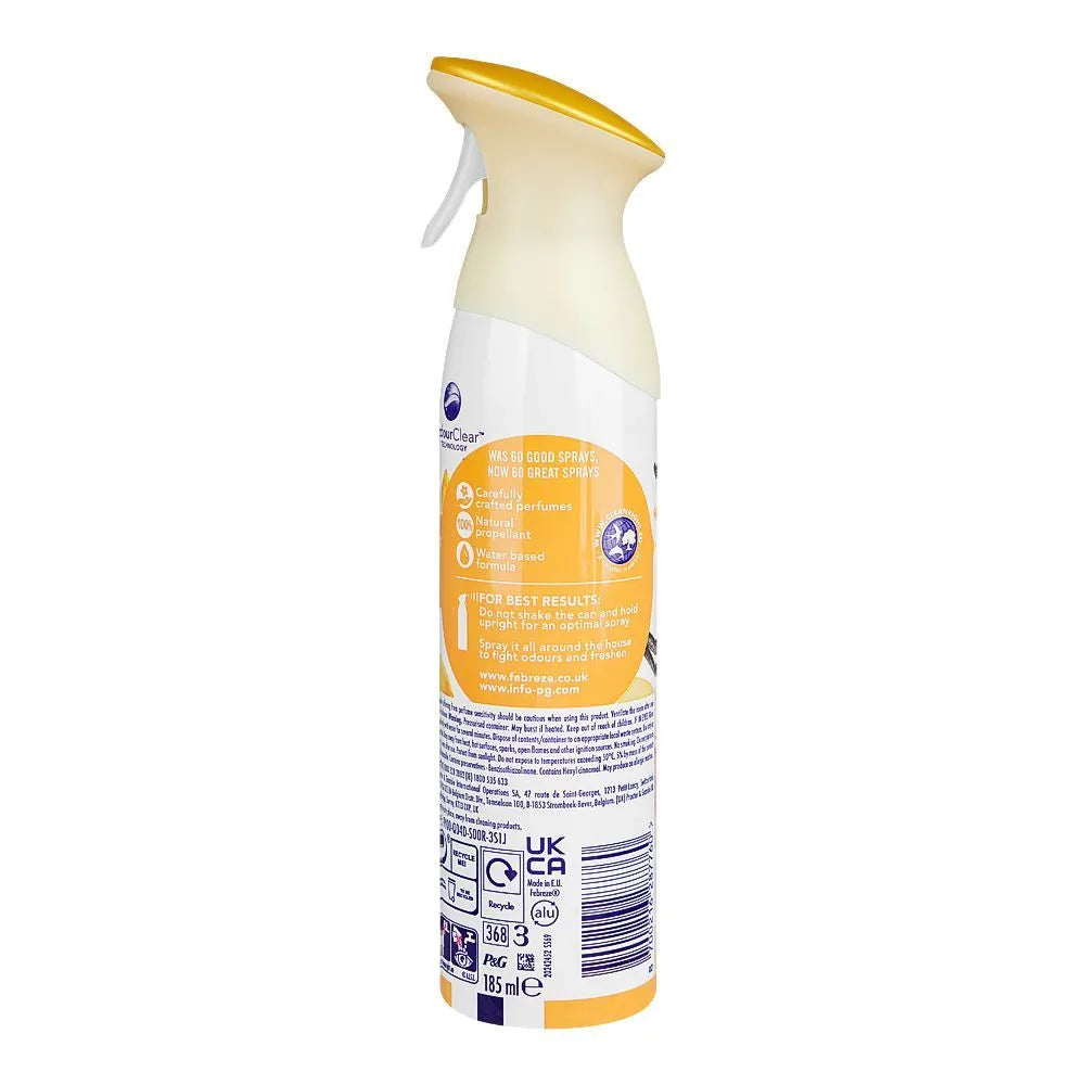 Febreze Vanilla & Magnolia Air Mist Spray - 185ml - Buy Online in Pakistan at Cosmia.pk