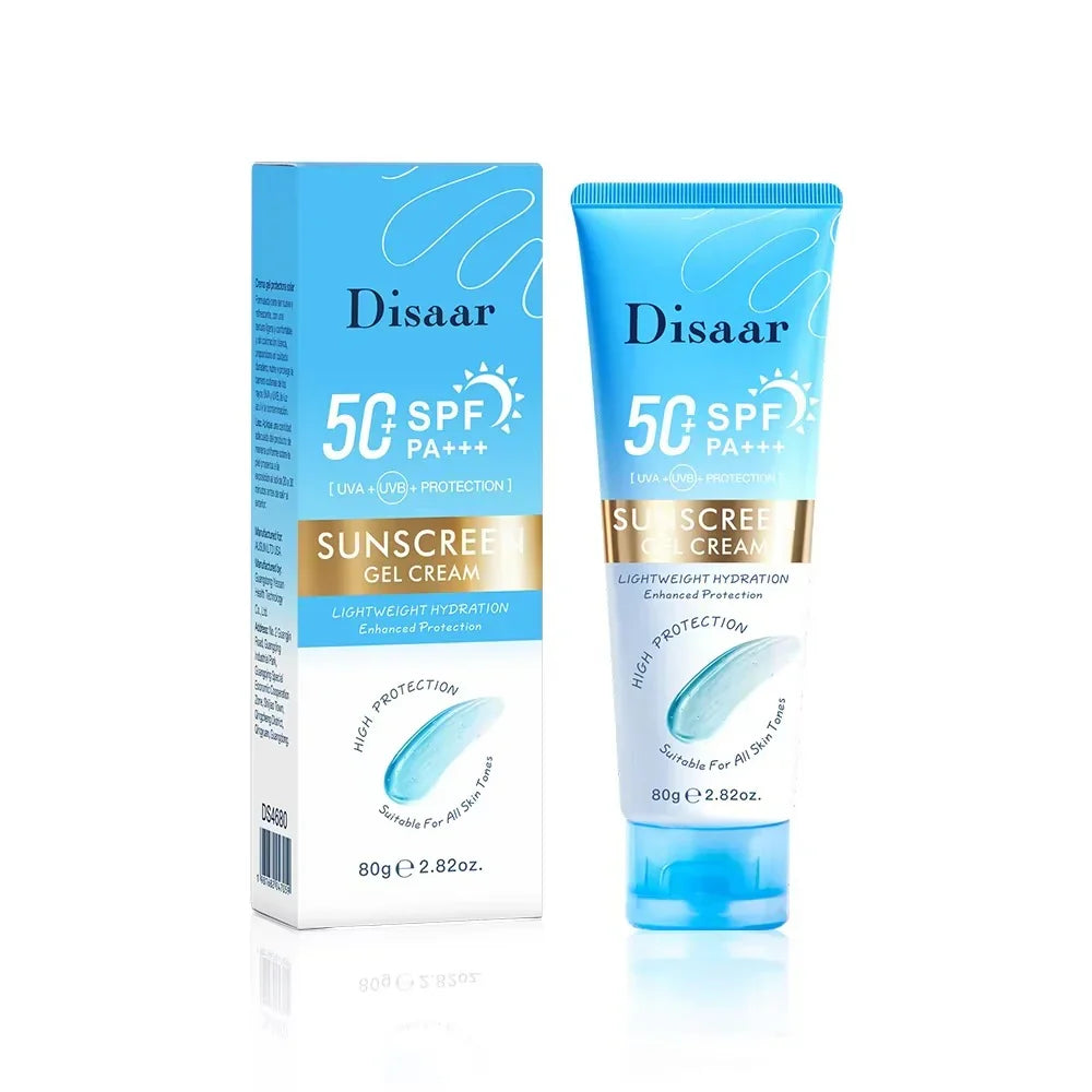 Disaar Sunscreen Gel Cream with SPF 50 PA+++ - 80g - Buy Online in Pakistan at Cosmia.pk