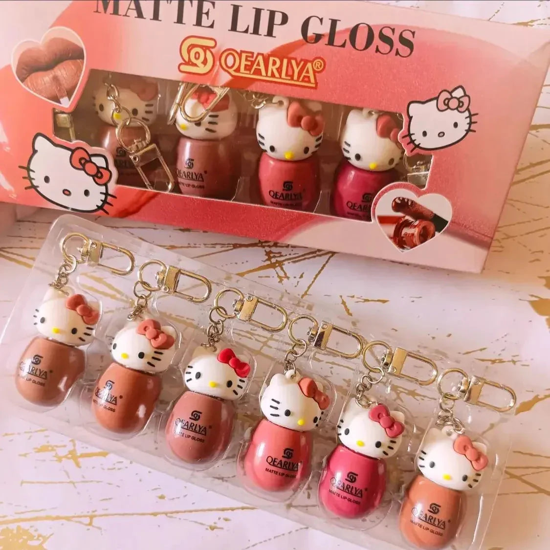 QEARLYA Hello Kitty Matte Lip Gloss - Buy Online in Pakistan at Cosmia.pk