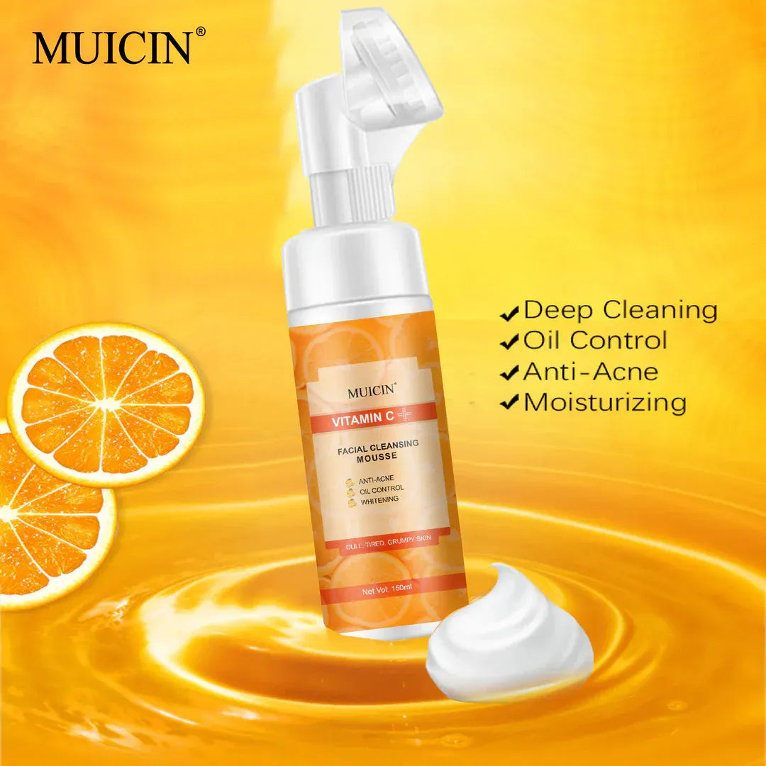 MUICIN - Vitamin C Bubble Foaming Facial Cleanser - 150ml - Buy Online in Pakistan at Cosmia.pk