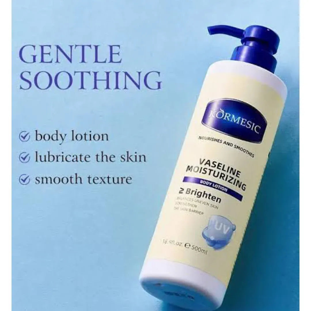 Kormesic Vaseline Brighten Moisturising UV Protected Boby Lotion - 500ml - Buy Online in Pakistan at Cosmia.pk