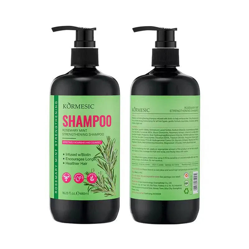 KORMESIC Rosemary Mint Strong Shampoo Extra Version - 480ml - Buy Online in Pakistan at Cosmia.pk