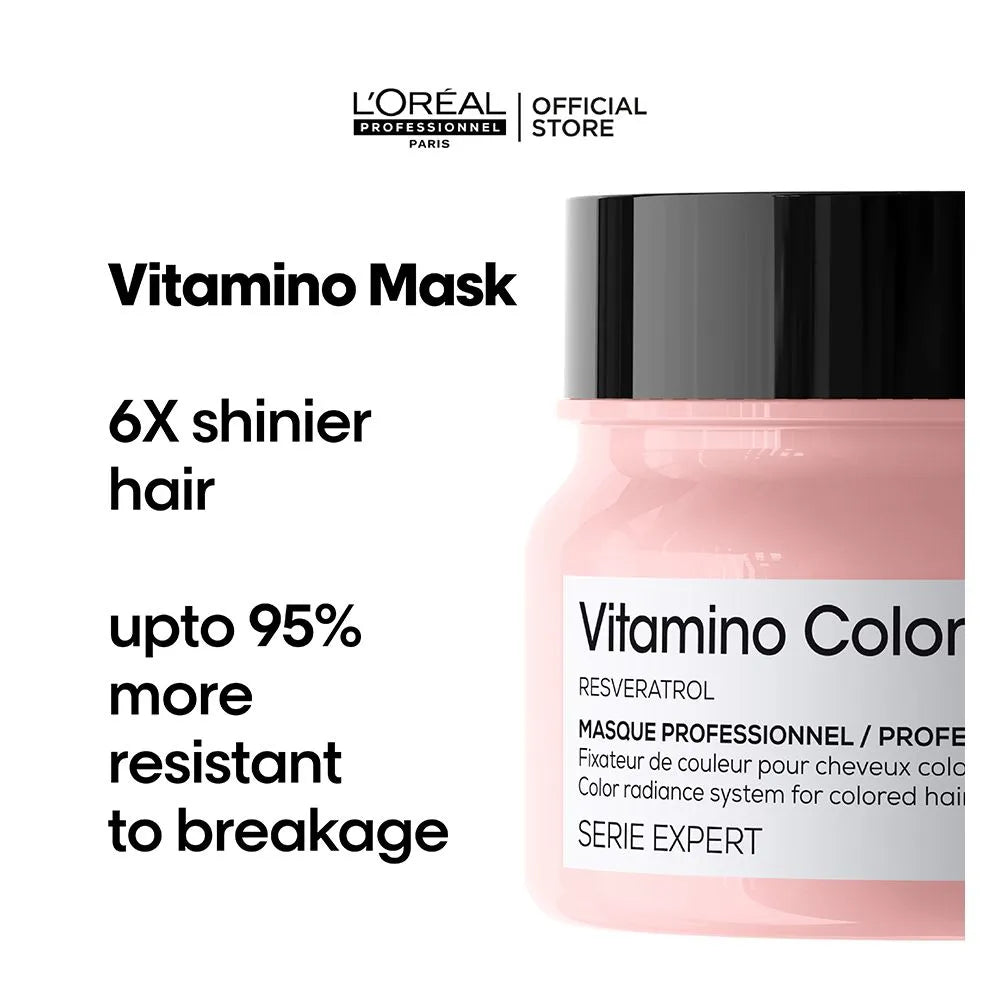 L'Oreal Professionnel Serie Expert Vitamino Color Mask - 250ml - Buy Online in Pakistan at Cosmia.pk